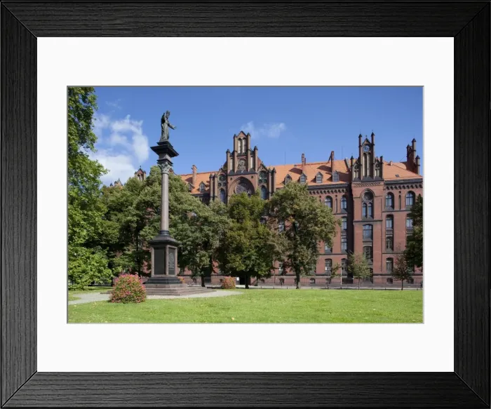 Framed Print : Museum of Architecture, Old Town, Wroclaw, Silesia, Poland, Europe