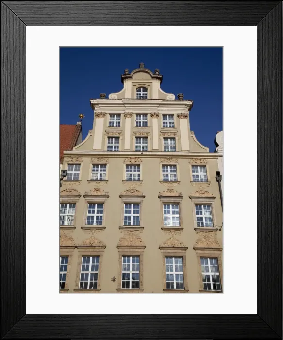 Framed Print : Architecture, Market Square, Old Town, Wroclaw, Silesia, Poland, Europe