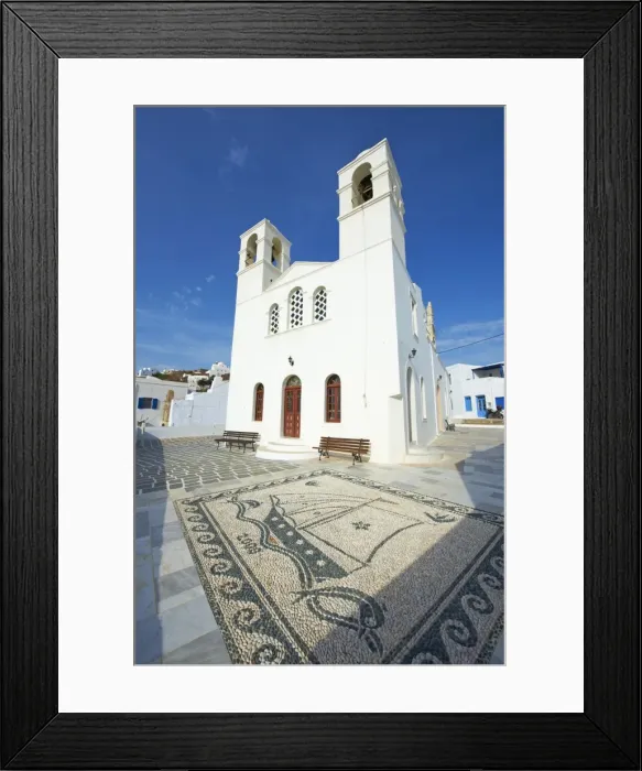 Framed Print : Korfiatissa church, Plaka, old village, Milos, Cyclades Islands, Greek Islands Framed Print : Korfiatissa church, Plaka, old village, Milos, Cyclades Islands, Greek Islands