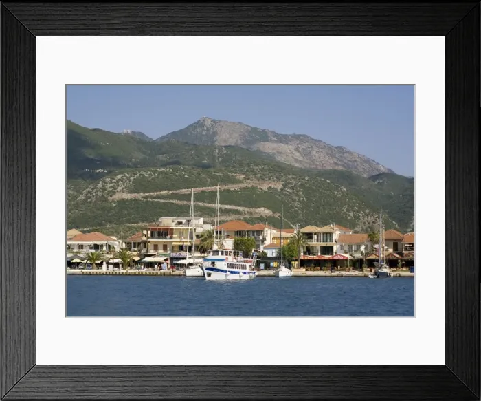 Framed Print : Nidri, Lefkada, Ionian islands, Greek Islands, Greece, Europe Framed Print : Nidri, Lefkada, Ionian islands, Greek Islands, Greece, Europe
