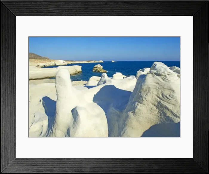 Framed Print : Sarakiniko lunar landscape, Sarakiniko beach, Milos, Cyclades Islands, Greek Islands Framed Print : Sarakiniko lunar landscape, Sarakiniko beach, Milos, Cyclades Islands, Greek Islands