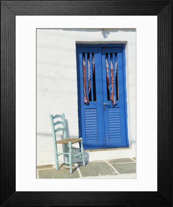 Framed Print : Blue door in the old village of Kastro, Sifnos, Cyclades Islands, Greek Islands Framed Print : Blue door in the old village of Kastro, Sifnos, Cyclades Islands, Greek Islands