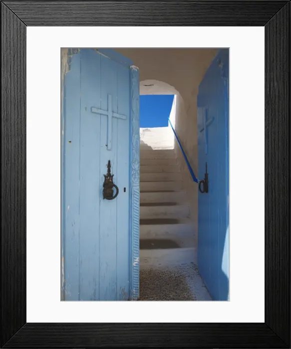 Framed Print : Church entrance, Chania, Crete, Greek Islands, Greece, Europe Framed Print : Church entrance, Chania, Crete, Greek Islands, Greece, Europe