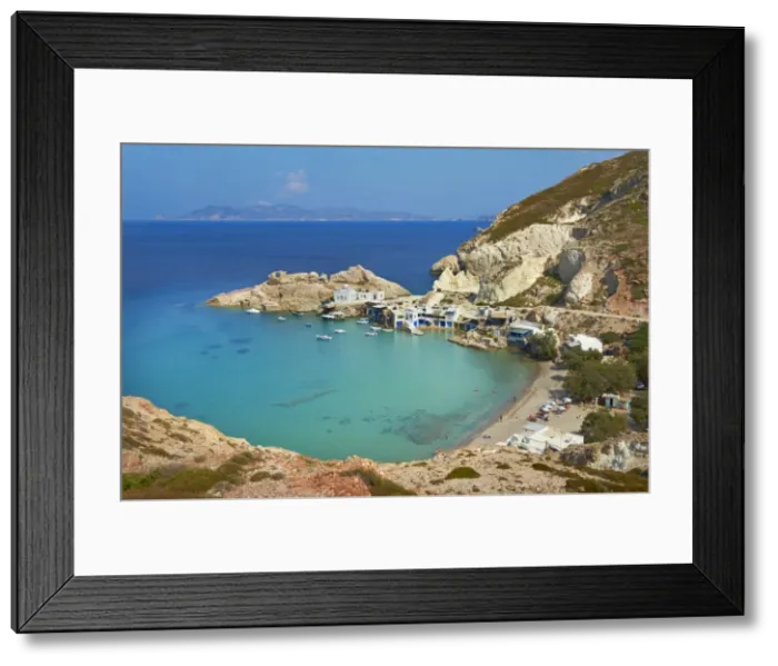 Framed Print : Firopotamos, Milos, Cyclades Islands, Greek Islands, Aegean Sea, Greece, Europe Framed Print : Firopotamos, Milos, Cyclades Islands, Greek Islands, Aegean Sea, Greece, Europe