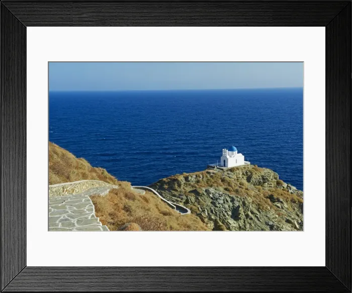 Framed Print : The church of Seven Martyrs, Kastro, Sifnos, Cyclades Islands, Greek Islands Framed Print : The church of Seven Martyrs, Kastro, Sifnos, Cyclades Islands, Greek Islands