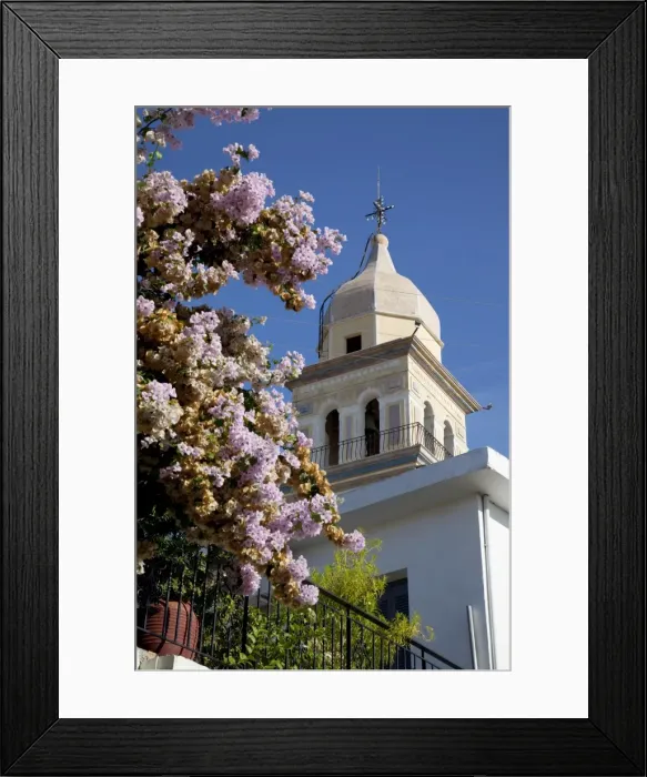 Framed Print : Church belltower in a village near Vanato, Zakynthos, Ionian Islands, Greek Islands Framed Print : Church belltower in a village near Vanato, Zakynthos, Ionian Islands, Greek Islands