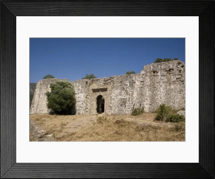 Framed Print : Ali Pashas castle, Parga, Epirus, Greece, Europe Framed Print : Ali Pashas castle, Parga, Epirus, Greece, Europe