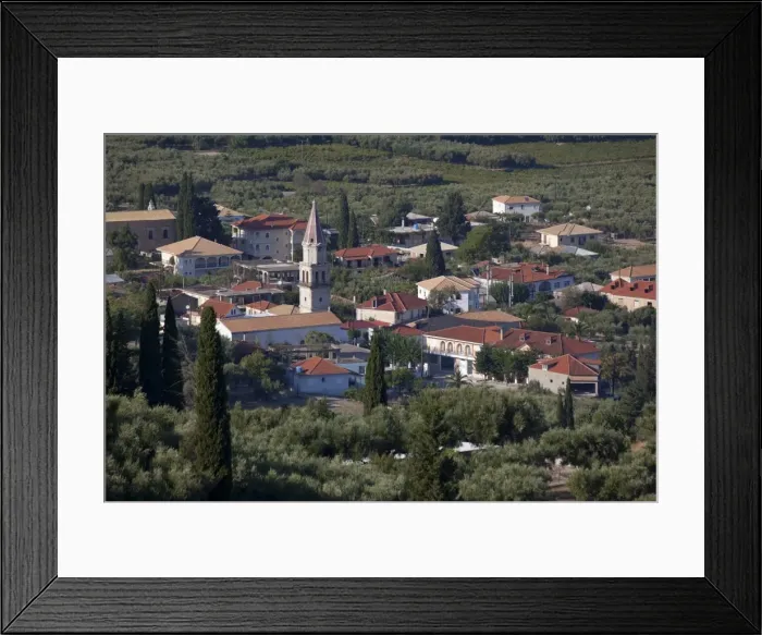 Framed Print : View of village, Keri Peninsula, Zakynthos, Ionian Islands, Greek Islands, Greece, Europe Framed Print : View of village, Keri Peninsula, Zakynthos, Ionian Islands, Greek Islands, Greece, Europe