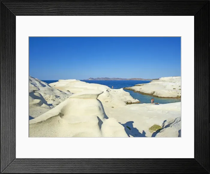 Framed Print : Sarakiniko lunar landscape, Sarakiniko beach, Milos, Cyclades Islands, Greek Islands Framed Print : Sarakiniko lunar landscape, Sarakiniko beach, Milos, Cyclades Islands, Greek Islands