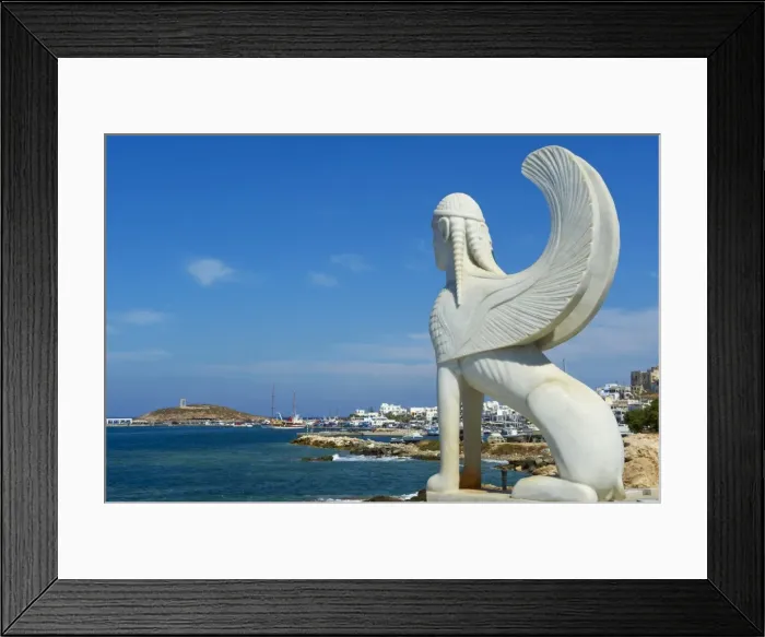 Framed Print : The Chora (Hora), with the temple of Apollo in the background, Naxos, Cyclades Islands Framed Print : The Chora (Hora), with the temple of Apollo in the background, Naxos, Cyclades Islands