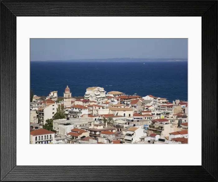 Framed Print : View over town, Zakynthos Town, Zakynthos, Ionian Islands, Greek Islands, Greece, Europe Framed Print : View over town, Zakynthos Town, Zakynthos, Ionian Islands, Greek Islands, Greece, Europe