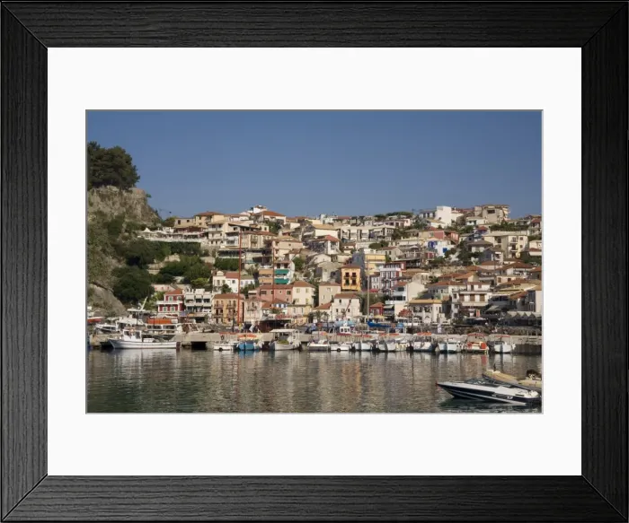 Framed Print : Parga, Epiros, Greece, Europe Framed Print : Parga, Epiros, Greece, Europe