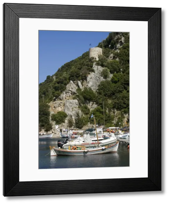 Framed Print : Vathy harbour, Ithaca, Ionian Islands, Greek Islands, Greece, Europe Framed Print : Vathy harbour, Ithaca, Ionian Islands, Greek Islands, Greece, Europe