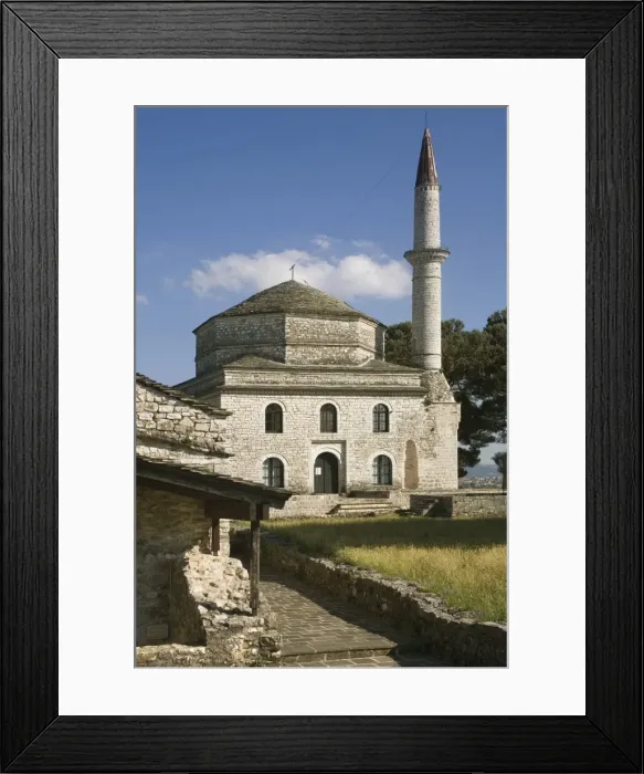 Framed Print : Fetiyie mosque, Kastro, Ioannina, Epiros, Greece, Europe