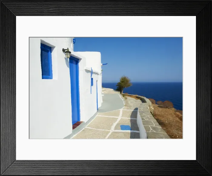 Framed Print : Blue door and shutters, Kastro village, Sifnos, Cyclades Islands, Greek Islands Framed Print : Blue door and shutters, Kastro village, Sifnos, Cyclades Islands, Greek Islands