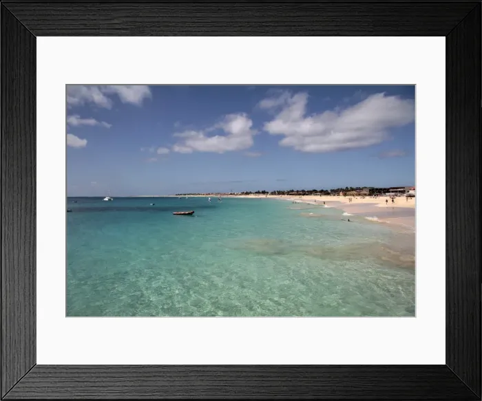 Framed Print : Santa Maria, Island Sal, Cape Verde, Atlantic Ocean, Africa Framed Print : Santa Maria, Island Sal, Cape Verde, Atlantic Ocean, Africa
