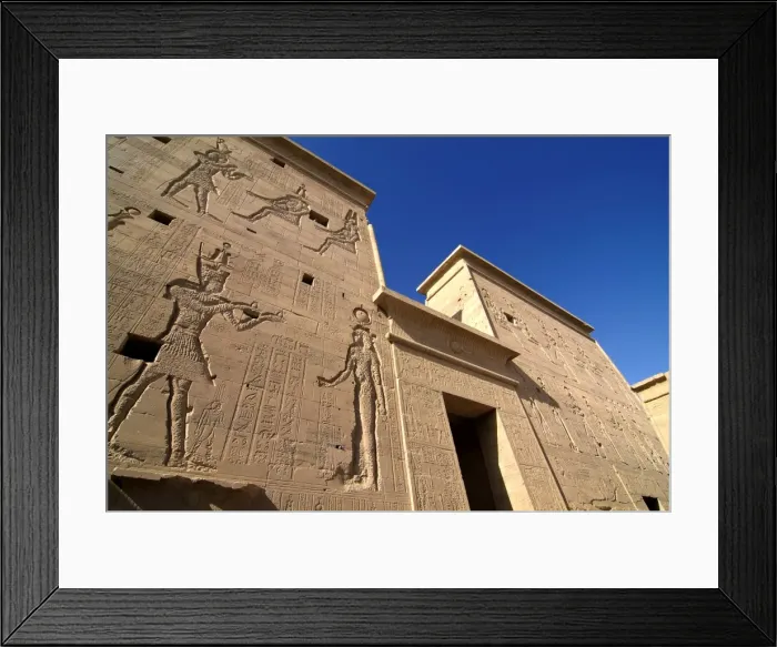 Framed Print : Philae Temple near Aswan, UNESCO World Heritage Site, Nile, Egypt, North Africa, Africa Framed Print : Philae Temple near Aswan, UNESCO World Heritage Site, Nile, Egypt, North Africa, Africa