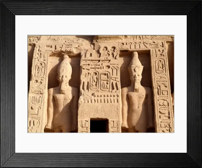 Framed Print : Detail of the Temple of Abu Simbel, UNESCO World Heritage Site, Lake Nasser Framed Print : Detail of the Temple of Abu Simbel, UNESCO World Heritage Site, Lake Nasser