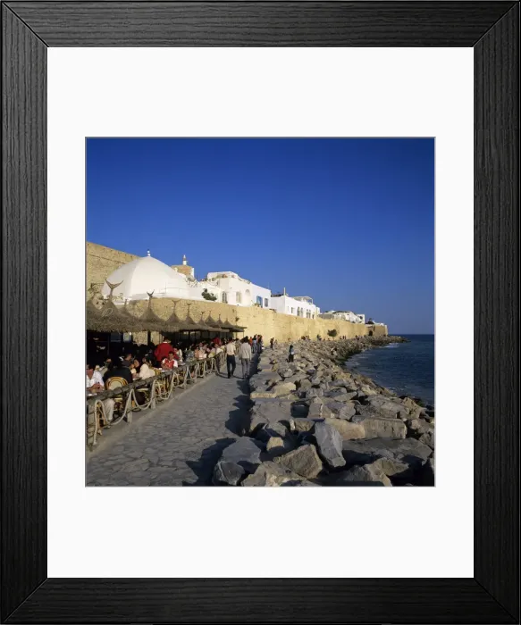 Framed Print : Cafe scene outside the Medina, Hammamet, Cap Bon, Tunisia, North Africa, Africa Framed Print : Cafe scene outside the Medina, Hammamet, Cap Bon, Tunisia, North Africa, Africa