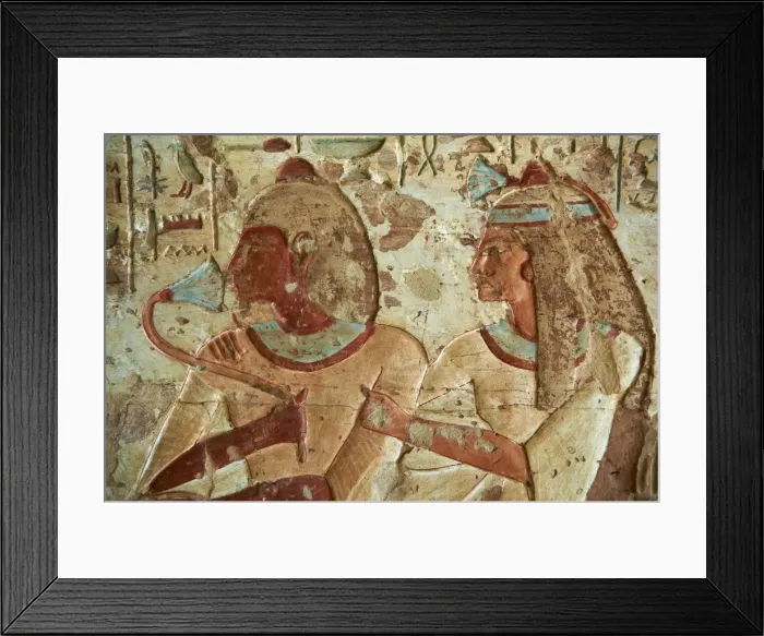 Framed Print : Detail from tomb, El Kab temple, Egypt, North Africa, Africa Framed Print : Detail from tomb, El Kab temple, Egypt, North Africa, Africa