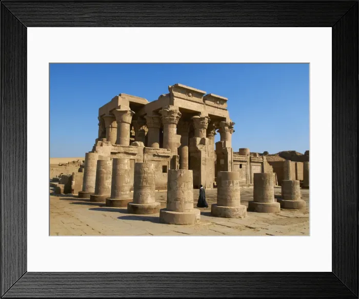 Framed Print : Temple of Sobek and Haroeris, Kom Ombo, Egypt, North Africa, Africa Framed Print : Temple of Sobek and Haroeris, Kom Ombo, Egypt, North Africa, Africa