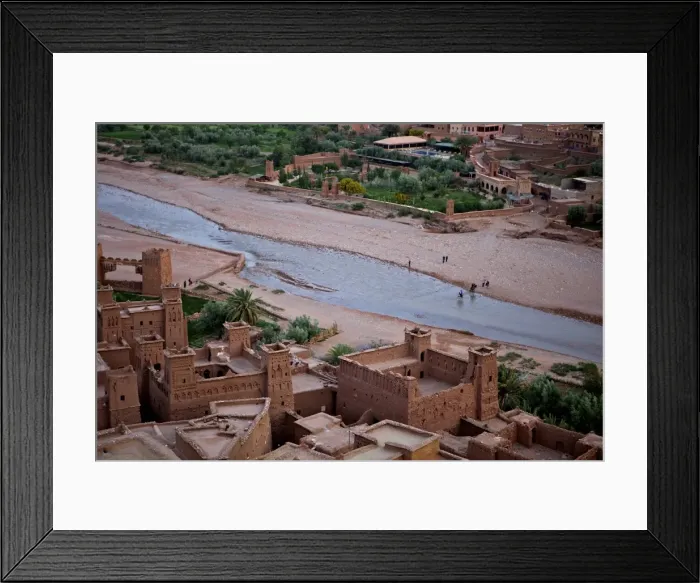 Framed Print : Lookink down on the Kasbah, Ait-Benhaddou, UNESCO World Heritage Site, Morocco, North Africa, Africa Framed Print : Lookink down on the Kasbah, Ait-Benhaddou, UNESCO World Heritage Site, Morocco, North Africa, Africa