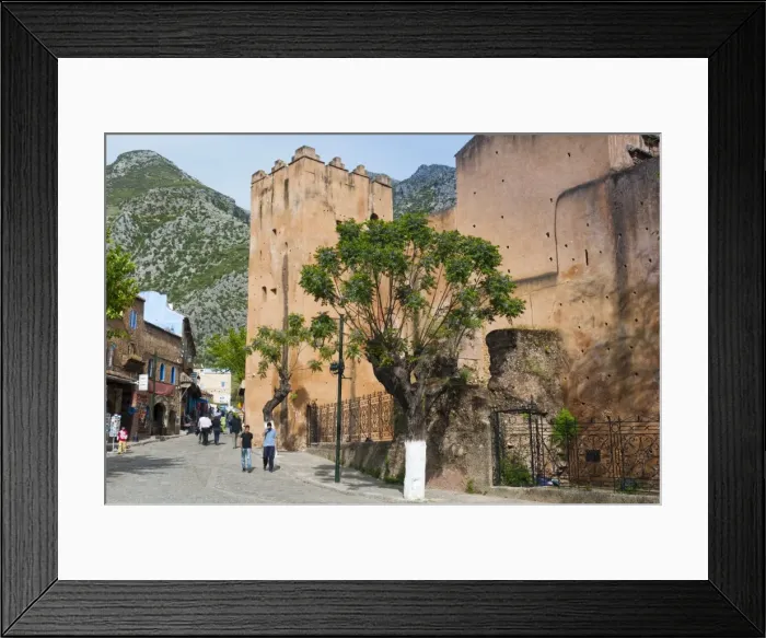 Framed Print : Alkasaba entrance, Chefchaouen (Chaouen), Tangeri-Tetouan Region, Rif Mountains, Morocco, North Africa, Africa Framed Print : Alkasaba entrance, Chefchaouen (Chaouen), Tangeri-Tetouan Region, Rif Mountains, Morocco, North Africa, Africa