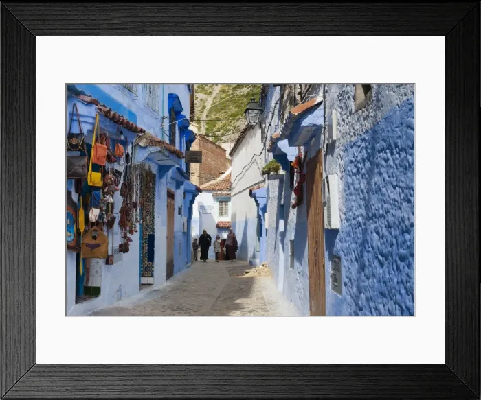 Framed Print : Chefchaouen (Chaouen), Tangeri-Tetouan Region, Rif Mountains, Morocco, North Africa, Africa Framed Print : Chefchaouen (Chaouen), Tangeri-Tetouan Region, Rif Mountains, Morocco, North Africa, Africa