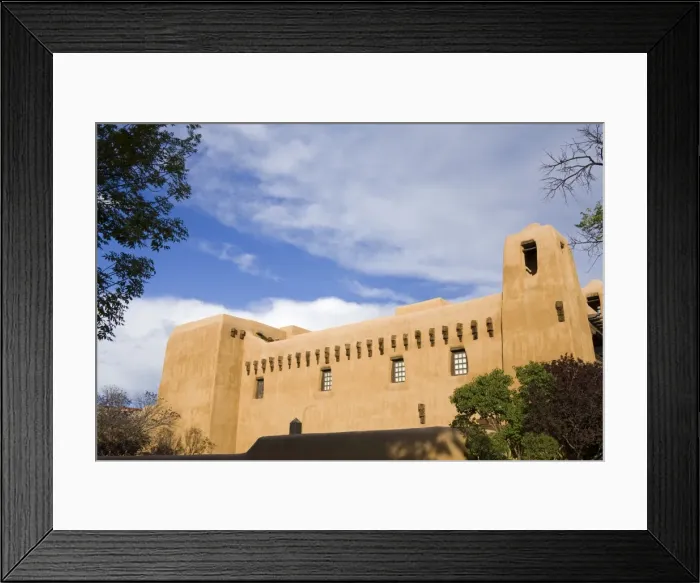 Framed Print : New Mexico Museum of Art, Santa Fe, New Mexico, United States of America, North America Framed Print : New Mexico Museum of Art, Santa Fe, New Mexico, United States of America, North America
