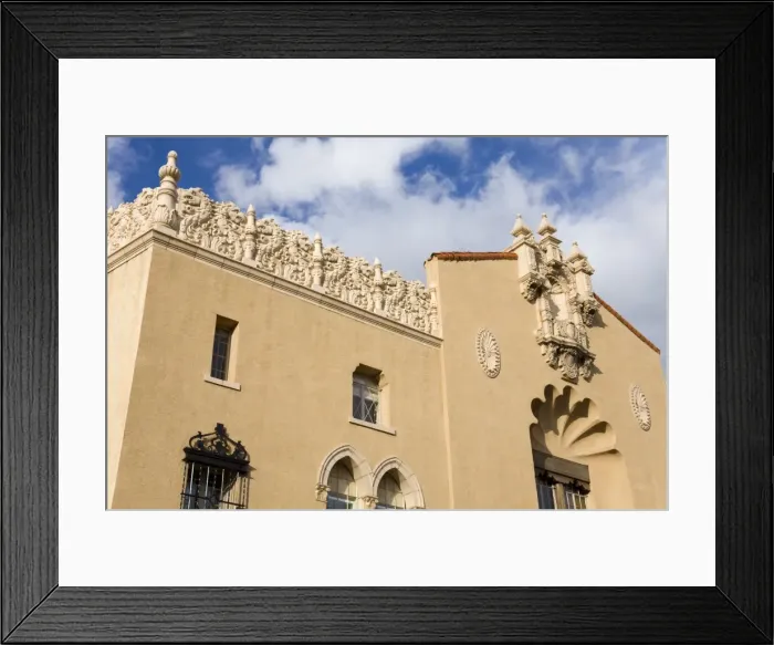 Framed Print : The Lensic Performing Arts Center, Santa Fe, New Mexico, United States of America, North America Framed Print : The Lensic Performing Arts Center, Santa Fe, New Mexico, United States of America, North America
