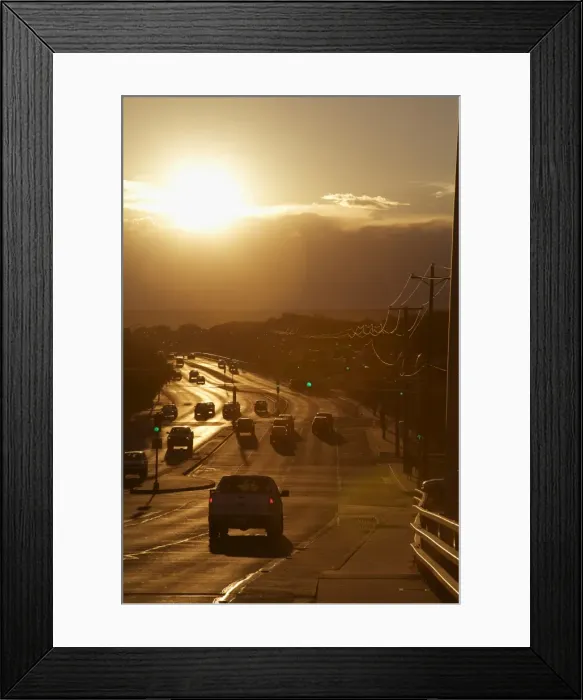Framed Print : Setting sun on Avenida Boulevard, Albuquerque, New Mexico, United States of America, North America Framed Print : Setting sun on Avenida Boulevard, Albuquerque, New Mexico, United States of America, North America