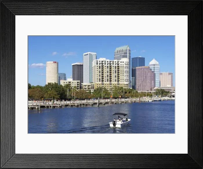 Framed Print : Tampa, Gulf Coast, Florida, United States of America, North America Framed Print : Tampa, Gulf Coast, Florida, United States of America, North America