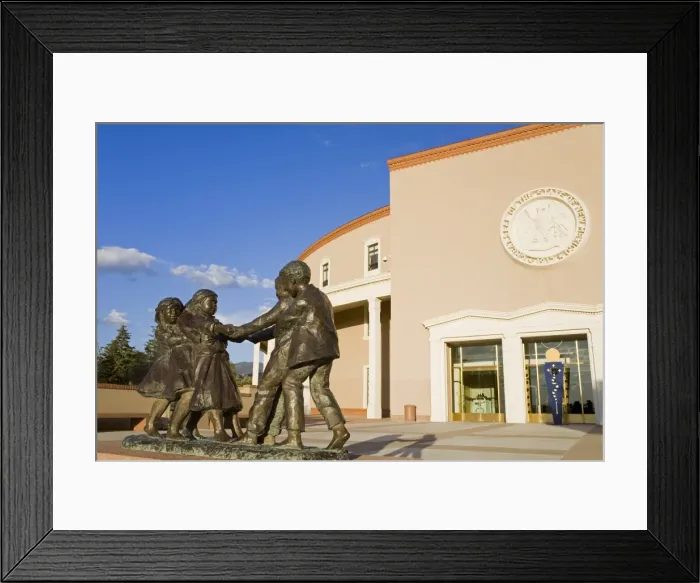 Framed Print : State Capitol Building, Santa Fe, New Mexico, United States of America, North America Framed Print : State Capitol Building, Santa Fe, New Mexico, United States of America, North America