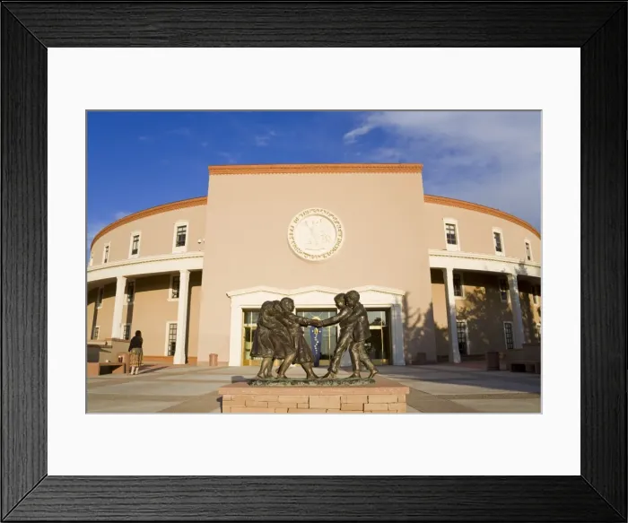 Framed Print : State Capitol Building, Santa Fe, New Mexico, United States of America, North America Framed Print : State Capitol Building, Santa Fe, New Mexico, United States of America, North America