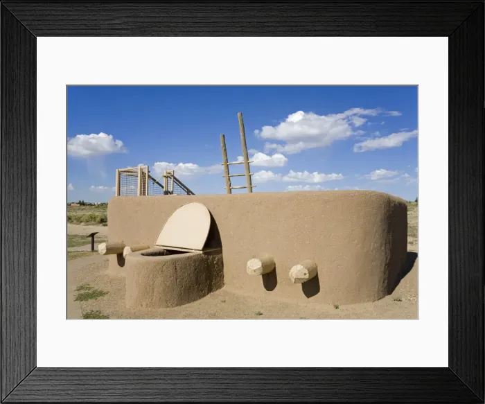Framed Print : Coronado State Monument, Albuquerque, New Mexico, United States of America, North America Framed Print : Coronado State Monument, Albuquerque, New Mexico, United States of America, North America