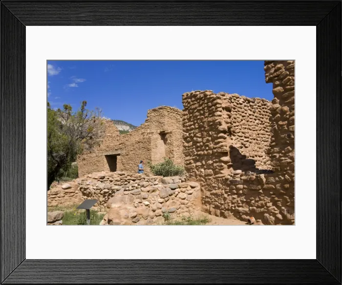 Framed Print : Jemez State Monument, Albuquerque, New Mexico, United States of America, North America Framed Print : Jemez State Monument, Albuquerque, New Mexico, United States of America, North America