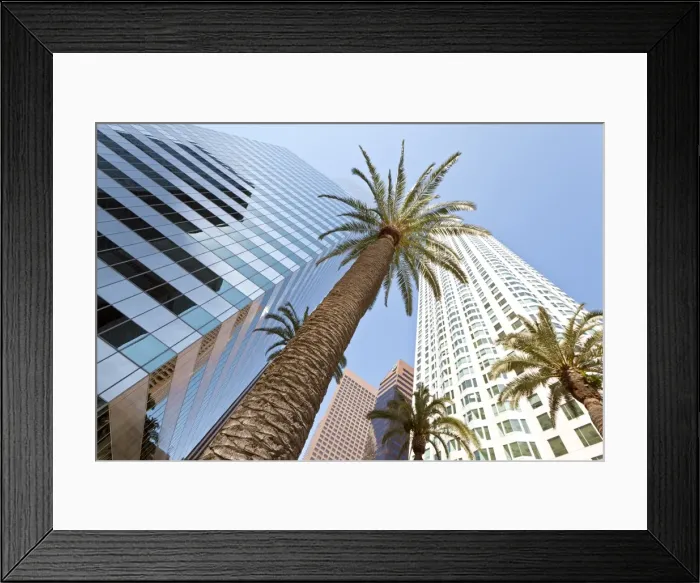 Framed Print : Downtown, Los Angeles, California, United States of America, North America Framed Print : Downtown, Los Angeles, California, United States of America, North America