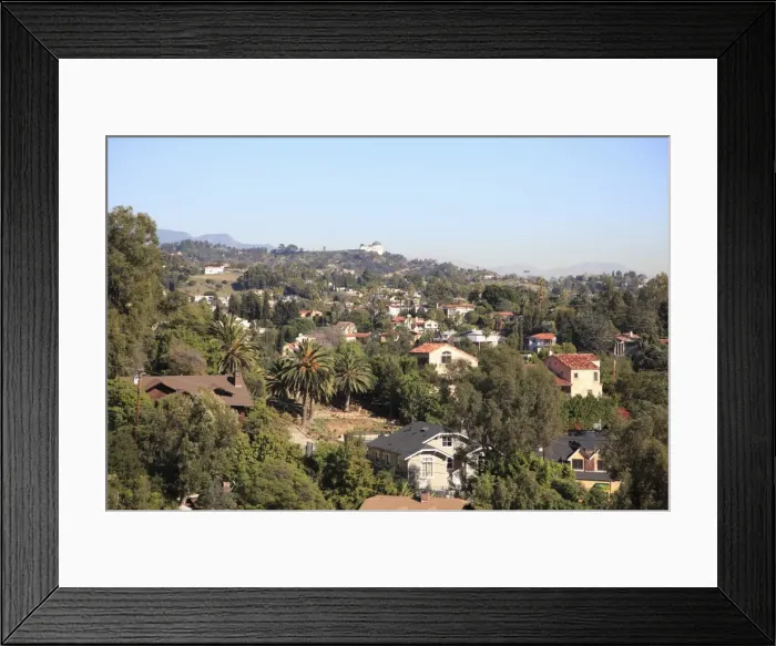 Framed Print : Hollywood Hills, Hollywood, Los Angeles, California, United States of America, North America Framed Print : Hollywood Hills, Hollywood, Los Angeles, California, United States of America, North America