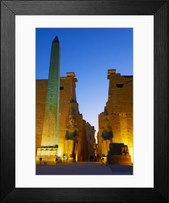 Framed Print : Obelisk of Ramesses II, Temple of Luxor, Thebes, UNESCO World Heritage Site, Egypt, North Africa, Africa Framed Print : Obelisk of Ramesses II, Temple of Luxor, Thebes, UNESCO World Heritage Site, Egypt, North Africa, Africa