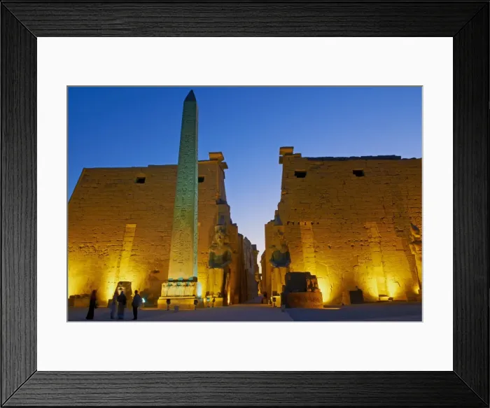 Framed Print : Obelisk of Ramesses II, Temple of Luxor, Thebes, UNESCO World Heritage Site, Egypt, North Africa, Africa Framed Print : Obelisk of Ramesses II, Temple of Luxor, Thebes, UNESCO World Heritage Site, Egypt, North Africa, Africa