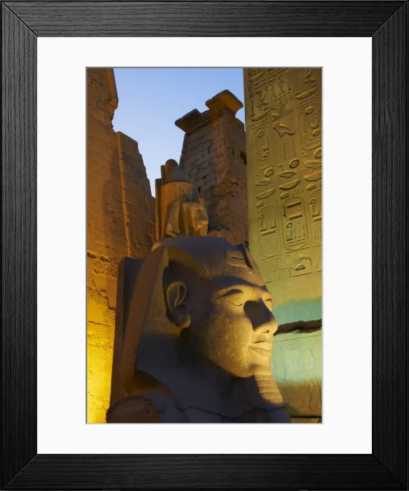 Framed Print : Statue of the pharaoh Ramesses II and Obelisk, Temple of Luxor, Thebes, UNESCO World Heritage Site, Egypt, North Africa, Africa Framed Print : Statue of the pharaoh Ramesses II and Obelisk, Temple of Luxor, Thebes, UNESCO World Heritage Site, Egypt, North Africa, Africa