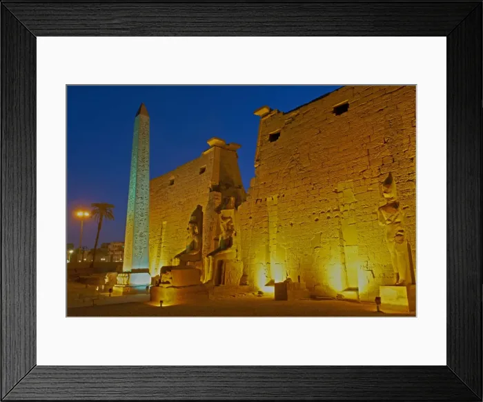 Framed Print : Obelisk of Ramesses II and pylons, Temple of Luxor, Thebes, UNESCO World Heritage Site, Egypt, North Africa, Africa Framed Print : Obelisk of Ramesses II and pylons, Temple of Luxor, Thebes, UNESCO World Heritage Site, Egypt, North Africa, Africa