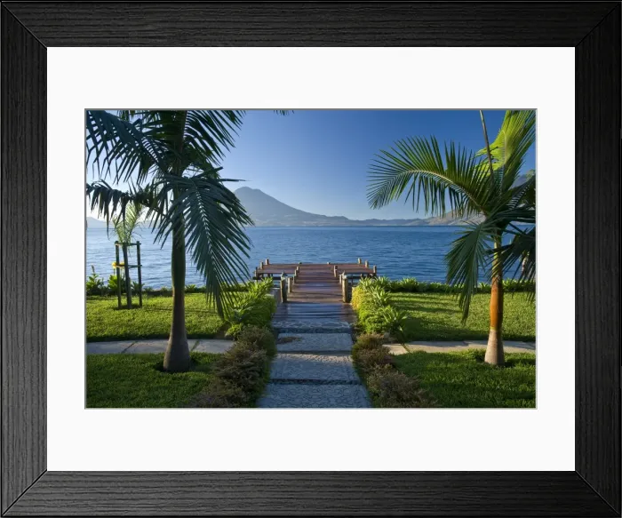 Framed Print : Santa Cruz La Laguna, Lake Atitlan, Western Highlands, Guatemala, Central America Framed Print : Santa Cruz La Laguna, Lake Atitlan, Western Highlands, Guatemala, Central America