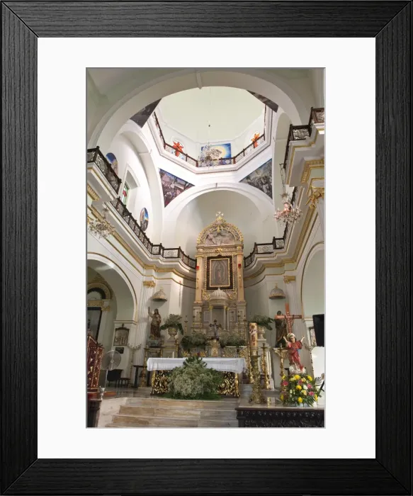 Framed Print : Interior of The Lady of Guadalupe Church, Puerto Vallarta, Jalisco, Mexico, North America Framed Print : Interior of The Lady of Guadalupe Church, Puerto Vallarta, Jalisco, Mexico, North America