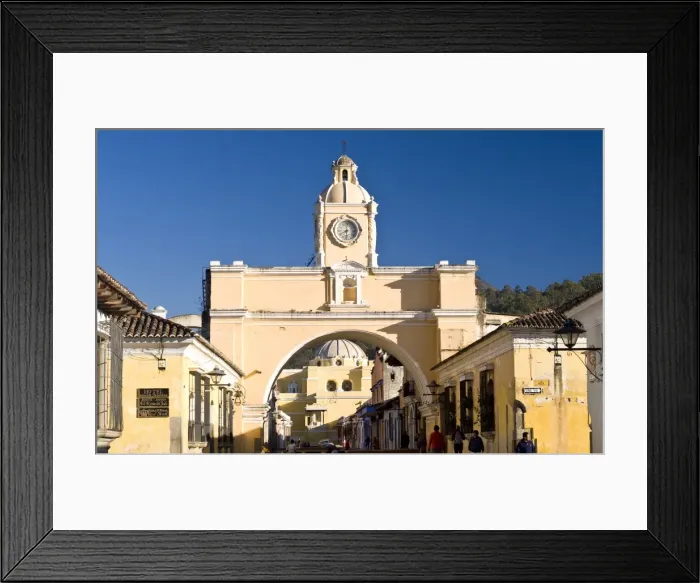 Framed Print : Arch of Santa Catalina, Antigua, UNESCO World Heritage Site, Guatemala, Central America Framed Print : Arch of Santa Catalina, Antigua, UNESCO World Heritage Site, Guatemala, Central America