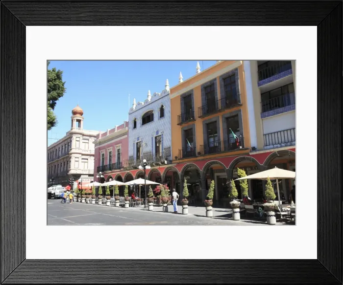 Framed Print : Puebla, Historic Center, UNESCO World Heritage Site, Puebla State, Mexico, North America Framed Print : Puebla, Historic Center, UNESCO World Heritage Site, Puebla State, Mexico, North America