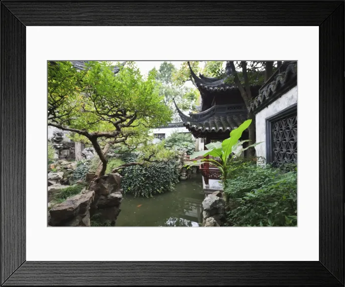 Framed Print : Yu Gardens (Yuyuan Gardens), the restored 16th century gardens are one of Shanghais most popular tourist attractions, Nanshi, Shanghai, China, Asia Framed Print : Yu Gardens (Yuyuan Gardens), the restored 16th century gardens are one of Shanghais most popular tourist attractions, Nanshi, Shanghai, China, Asia