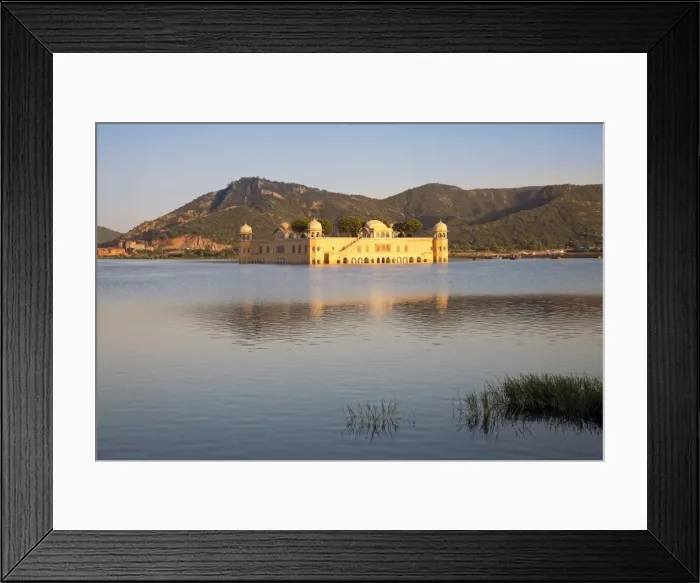 Framed Print : The Jai Mahal (Lake Palace), Jaipur, Rajasthan, India