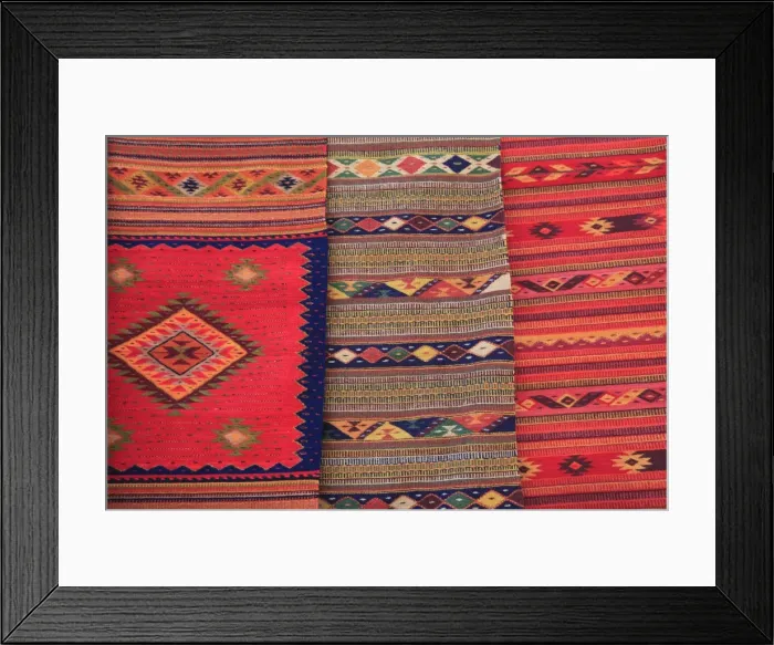Framed Print : Traditional hand woven rugs, Oaxaca City, Oaxaca, Mexico, North America Framed Print : Traditional hand woven rugs, Oaxaca City, Oaxaca, Mexico, North America