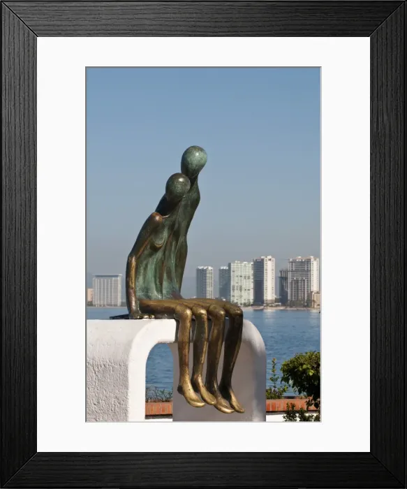 Framed Print : Nostalgia sculpture on the Malecon, Puerto Vallarta, Jalisco, Mexico, North America Framed Print : Nostalgia sculpture on the Malecon, Puerto Vallarta, Jalisco, Mexico, North America
